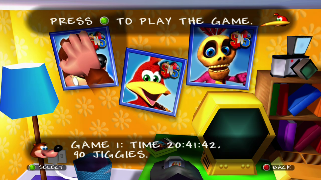 Banjo-Kazooie's fabled Stop N Swop feature has finally been