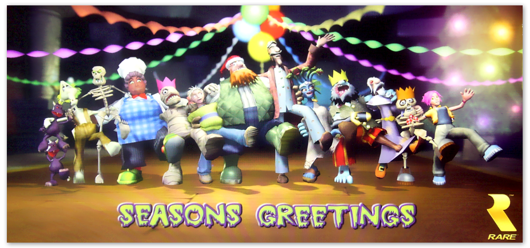 Rare’s 2003 Christmas Card.